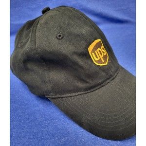 UPS United Parcel Service Employee Cap Adult Adjustable Hat Black